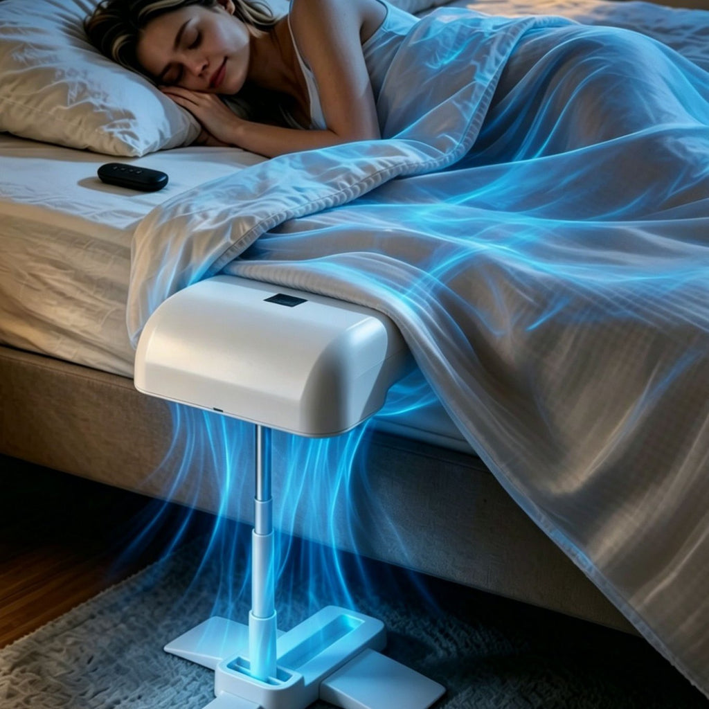 Portable Foldable Bed Fan with Remote Control